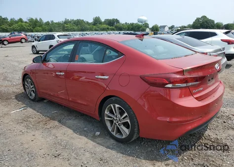 2017 Hyundai Elantra Se из США, поврежденный, VIN 5NPD84LF0HH010978